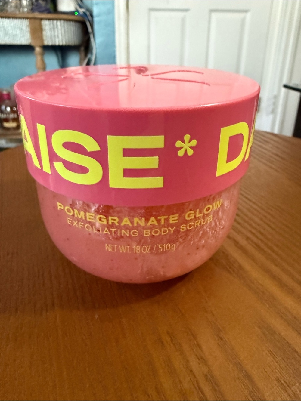 Pomegranate Glow Exfoliating Body Scrub - by Daise-Pink